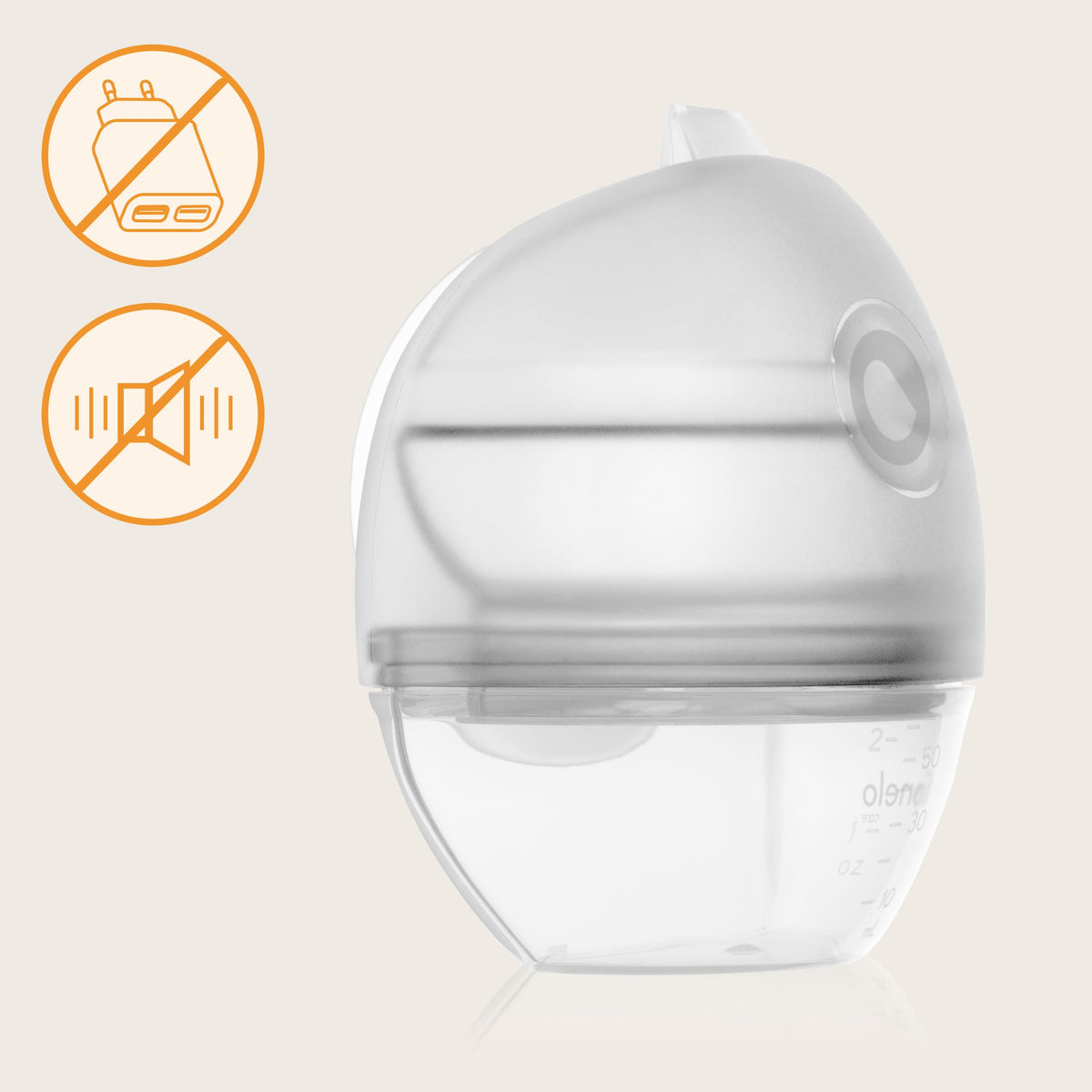Lionelo MILKY 2IN1 rintamaidon kerääjä ja silikoninen käsipumppu LOC-MILKY 2IN1