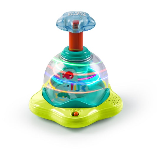 Bright Starts Press & Glow Spinner muusikamänguasi, mudel 10042, valguse ja meloodiatega
