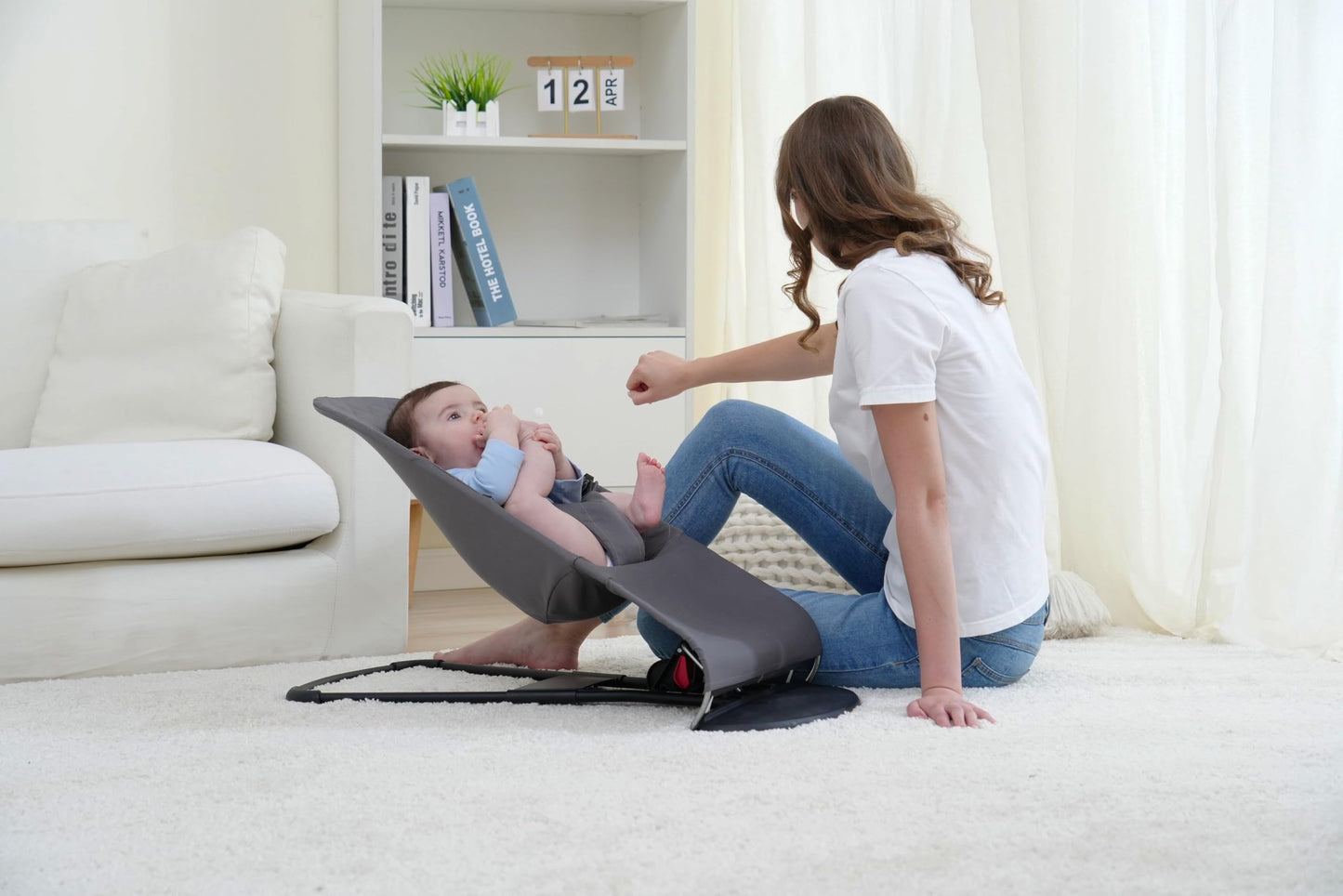 Belltop kangasiste BabyBjörn lamamistoolidele, hall