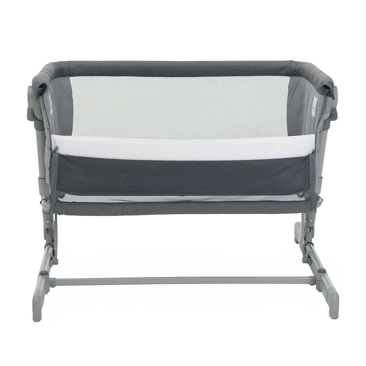 Chicco Next2Me Go -sivusänky vastasyntyneille, tummanharmaa (Dark Grey), 0–6 kuukautta