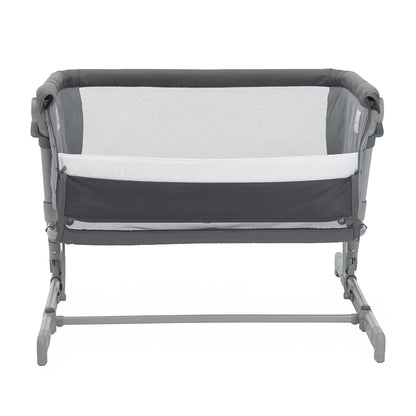 Chicco Next2Me Go -sivusänky vastasyntyneille, tummanharmaa (Dark Grey), 0–6 kuukautta