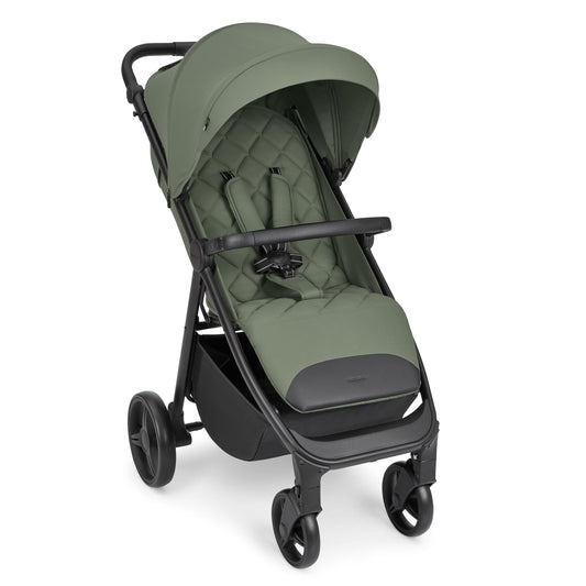 Kikkaboo reisikäru Urban, roheline, alates sünnist kuni 22 kg, kokkupandav, lamamisasendiga