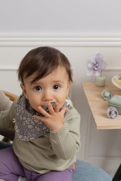 Bibs tutti x Liberty De Lux Eloise Baby Blue, 0+, 2 kpl