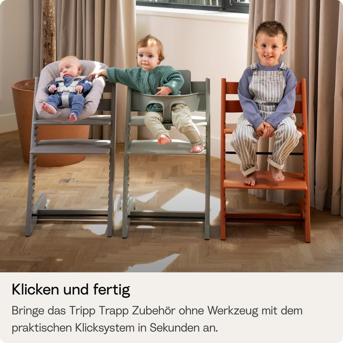 Stokke Tripp Trapp® kasvava syöttötuoli, pyökkipuu, luonnonvärinen (Natural)