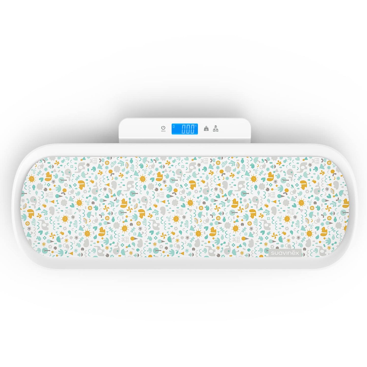 SUAVINEX nutikas digitaalne kaal beebidele ja täiskasvanutele, Bluetooth-funktsiooniga