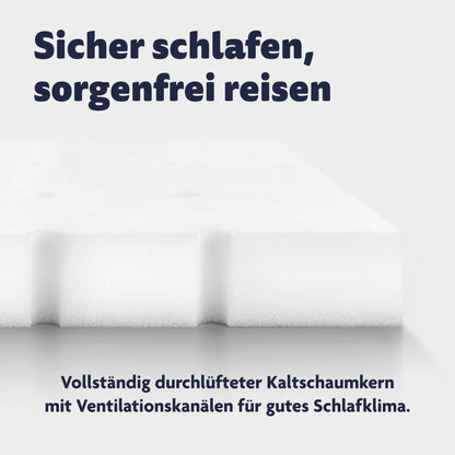 Julius Zöllner reisivoodi madrats Travelsoft Premium 60 x 120 cm