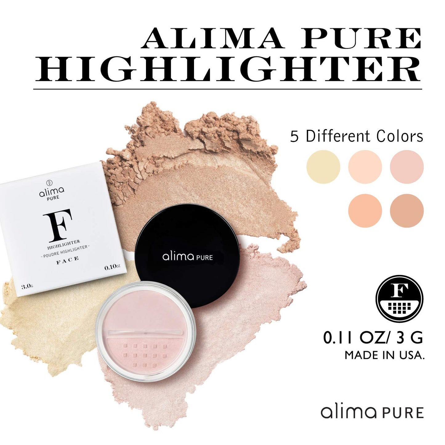 Alima Pure highlighter, Luna 3 g