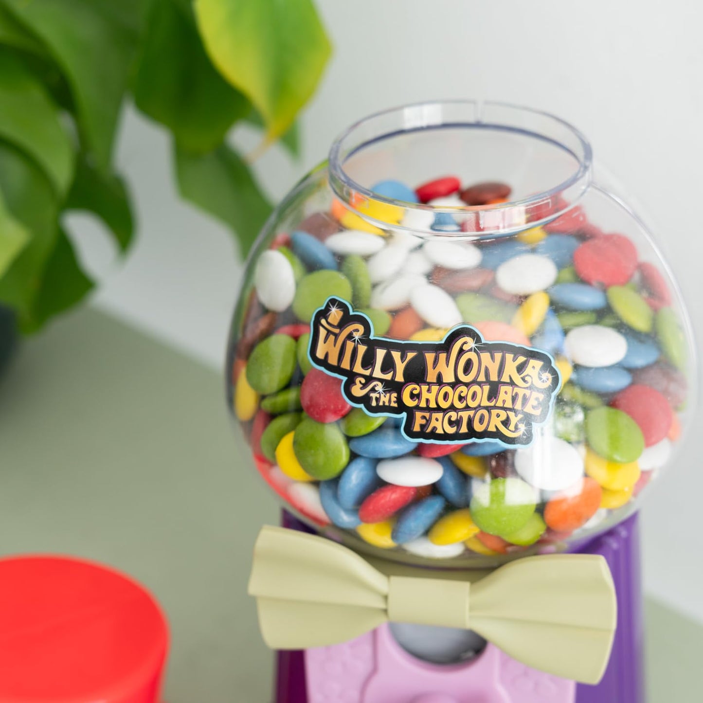 Grupo Erik Willy Wonka mini-müügiautomaat ja kommimasin, retrostiilis rahakassa