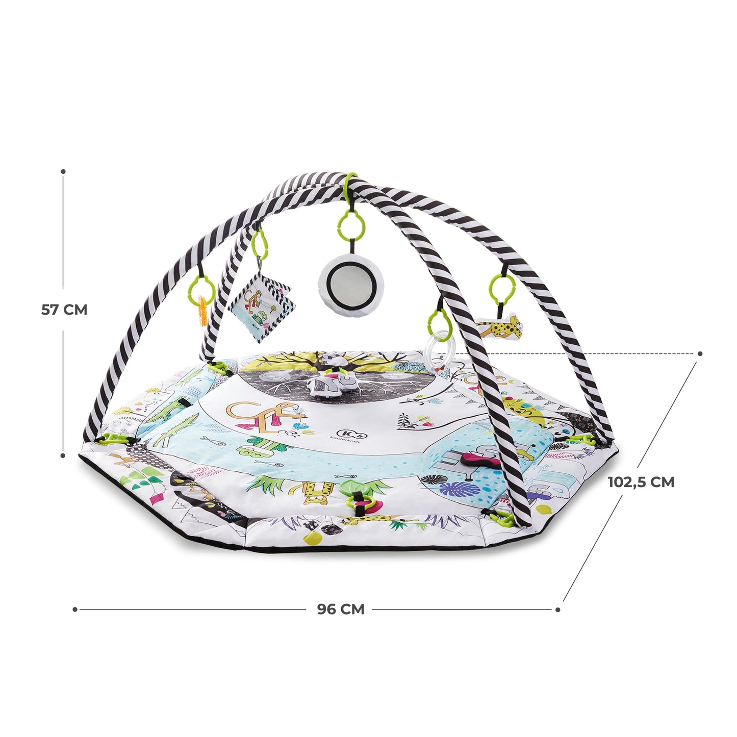 Kinderkraft SMARTPLAY mängumatt / tegelustekk