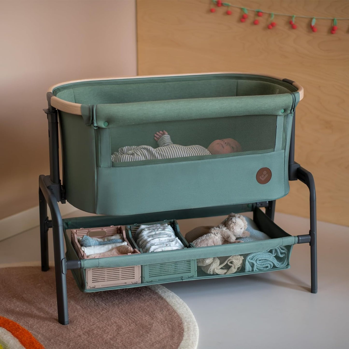Maxi-Cosi Iora vooditasku, Essential Graphite, 0–6 kuud, kuni 9 kg