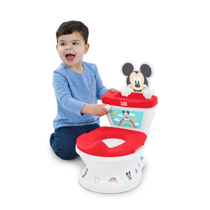 Bright Starts Disney Baby Micky Maus My Size pott 2-in-1, punane, 18+ kuud