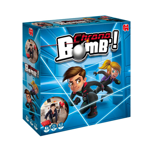 Jumbo Chrono Bomb põrandamäng – spiooni missioon (7+, 1+ mängijat)
