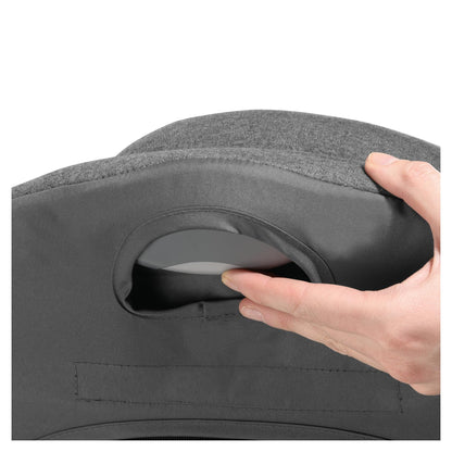 hauck Alpha Bouncer Premium Dark Grey, 2-ühes beebikiik ja söögitooli lisatarvik, sünnist kuni 9 kg