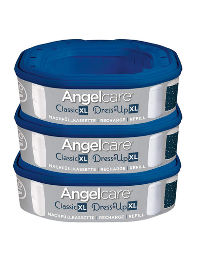 Angelcare Dress Up täitekassetid mähkmekonteinerile, 3 tk (kandilised)