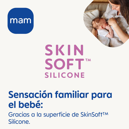 MAM Ultra Soft silikoonist rinnanibukaitsmed, suurus S, 2 tk