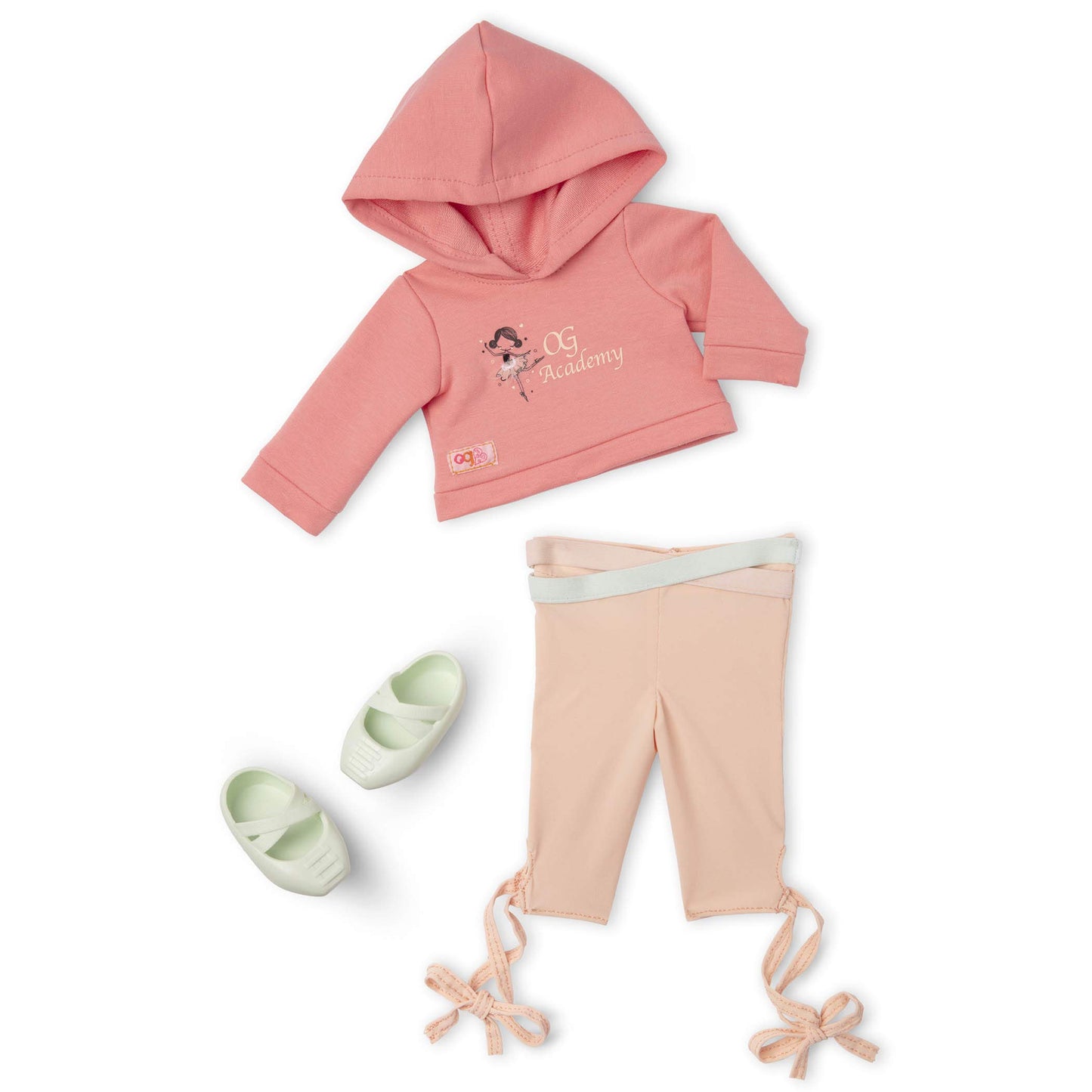 Our Generation balletitreeningu rõivakomplekt nukkudele, 46 cm