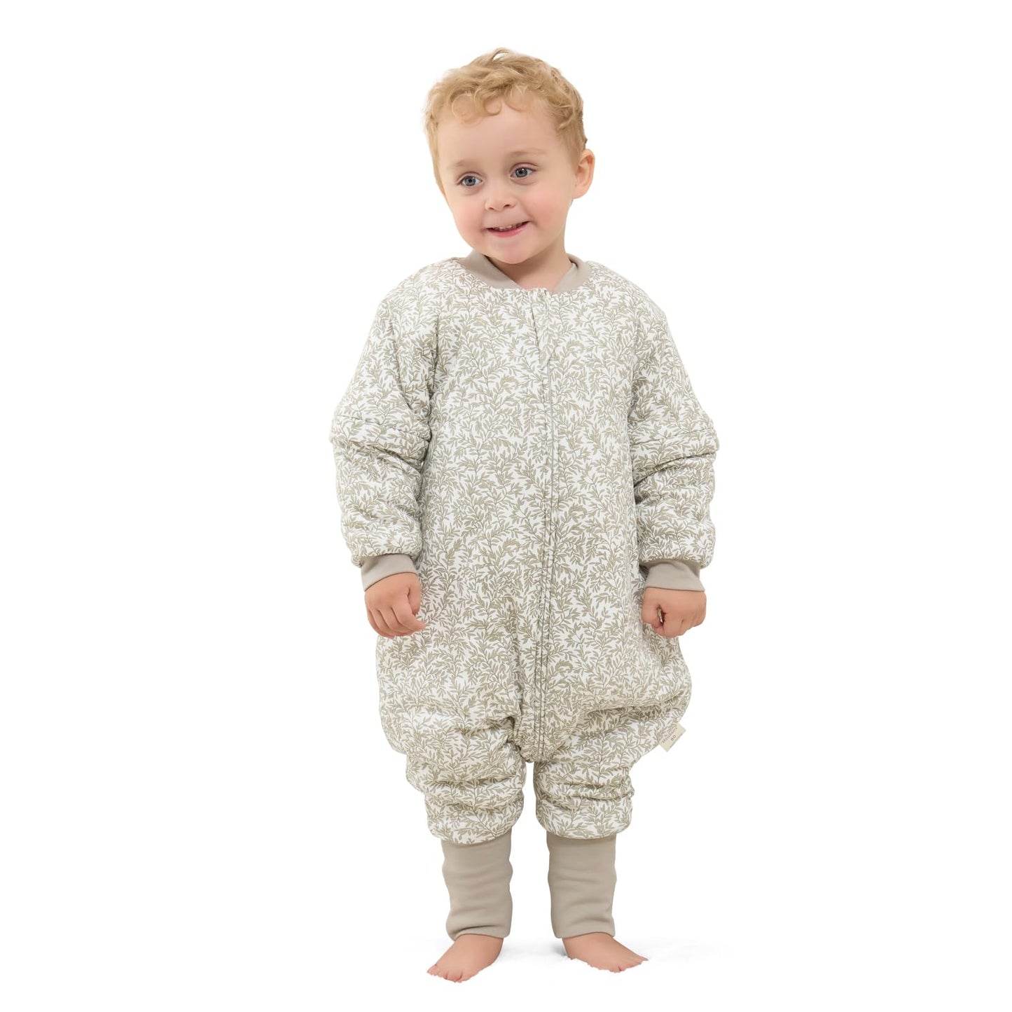 Mosebears jalgadega magamiskott 2.5 TOG, eemaldatavad varrukad, Leaf, 18–36 kuud