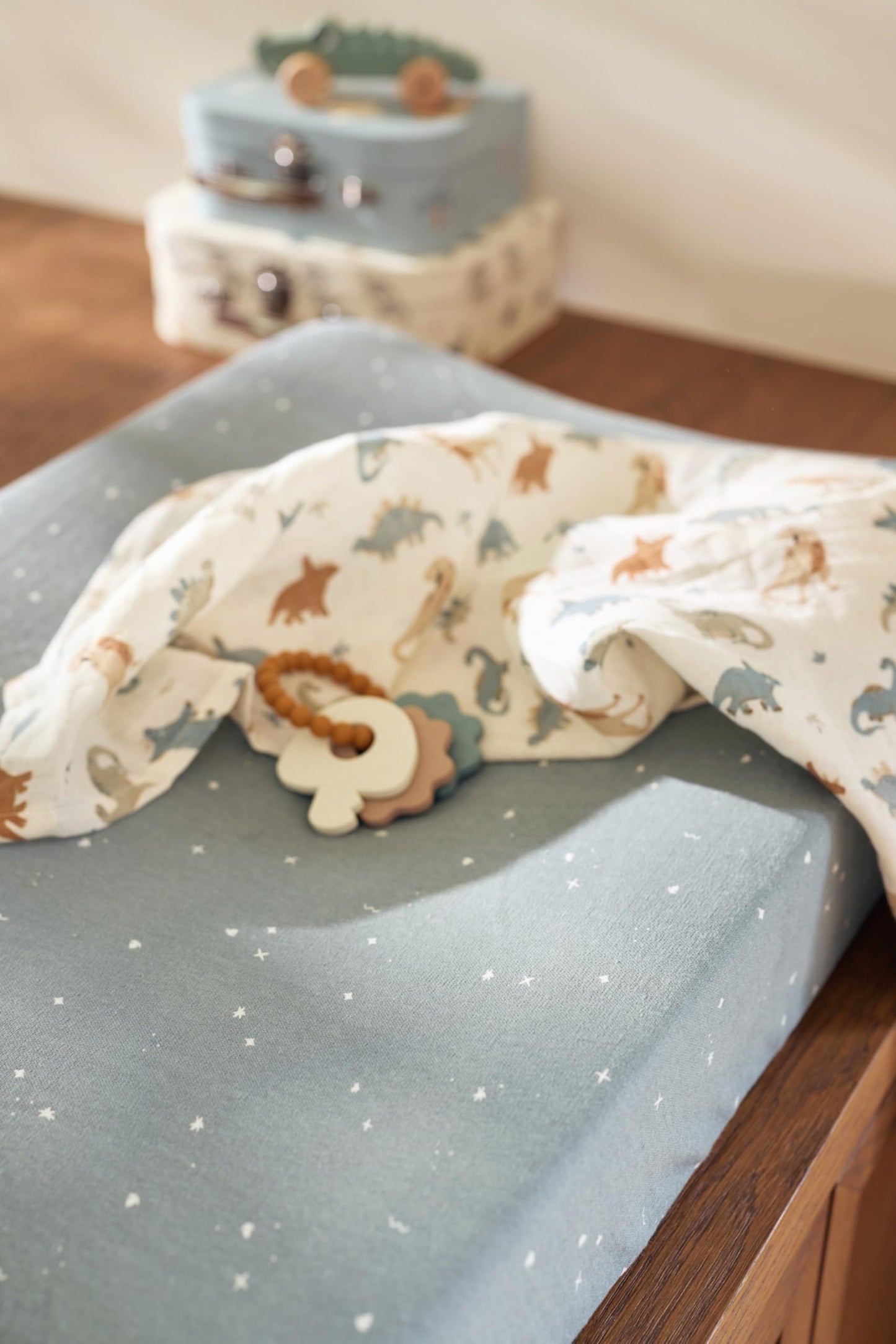 Jollein musliinist salvrätikute komplekt Roarsome (70 × 70 cm), 3tk