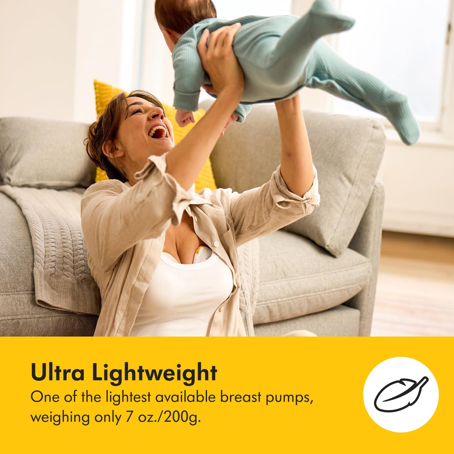 Medela Magic InBra käed-vabad rinnapump, Fluidfeel tehnoloogia