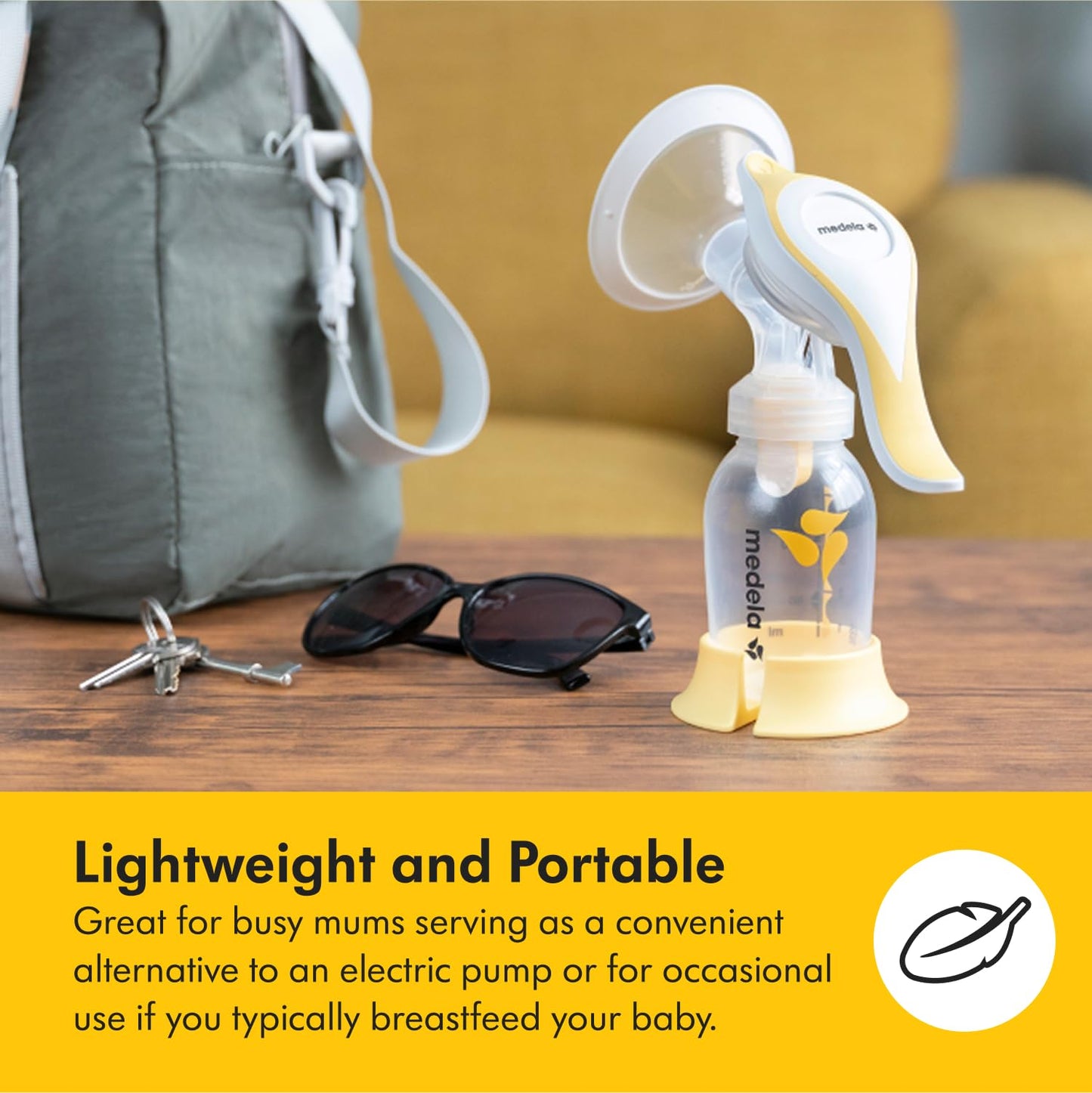 Medela Harmony manuaalne rinnapump PersonalFit Flex lehtriga
