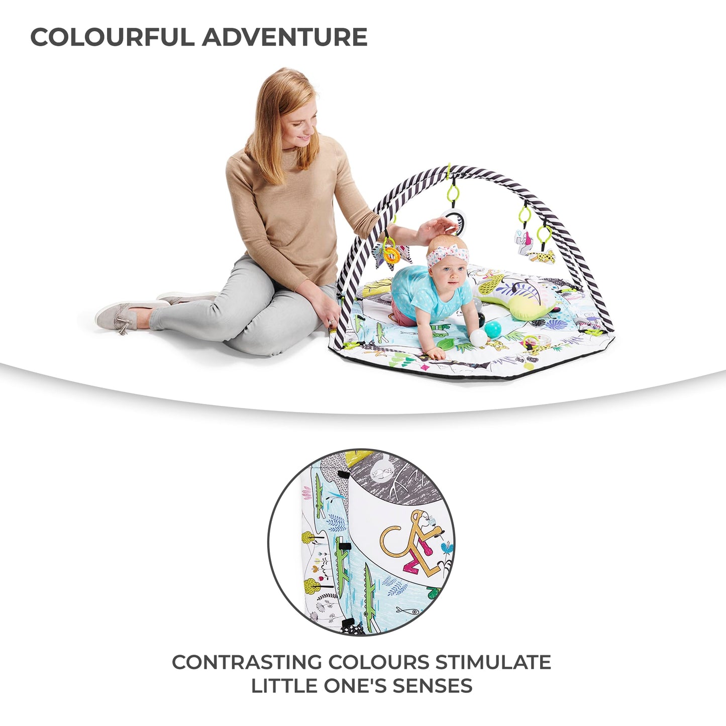Kinderkraft SMARTPLAY mängumatt / tegelustekk