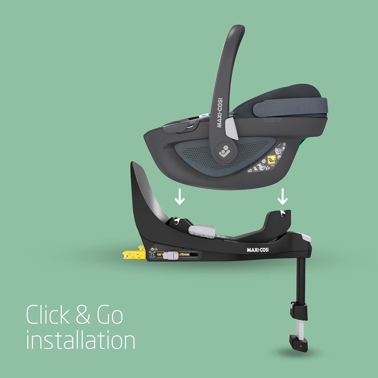 Maxi-Cosi FamilyFix 360 i-Size turvatooli alus, ISOFIX, 0–4 a, must