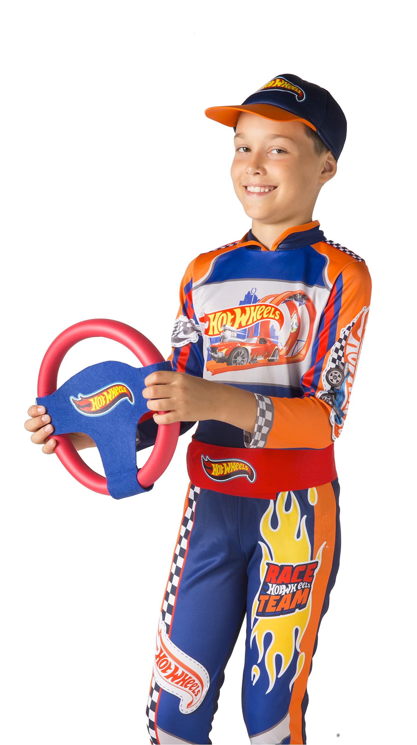 Hot Wheels ametlik võidusõitja kostüüm, 5–7 a