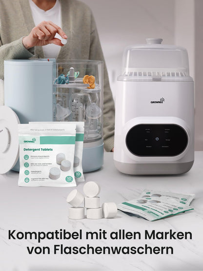Grownsy Baby Bottle Washer Pro pudelipesumasin, sterilisaator ja kuivati