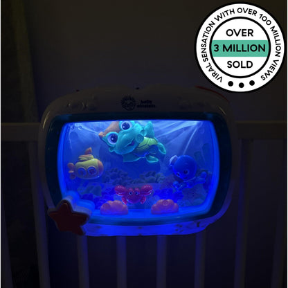 Baby Einstein Sea Dreams akvaarium muusikaline öölamp ja voodimänguasi beebidele