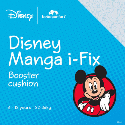 Bebeconfort Disney Manga i-Fix turvaiste ISOFIX, Mickey Mouse (128–150 cm)