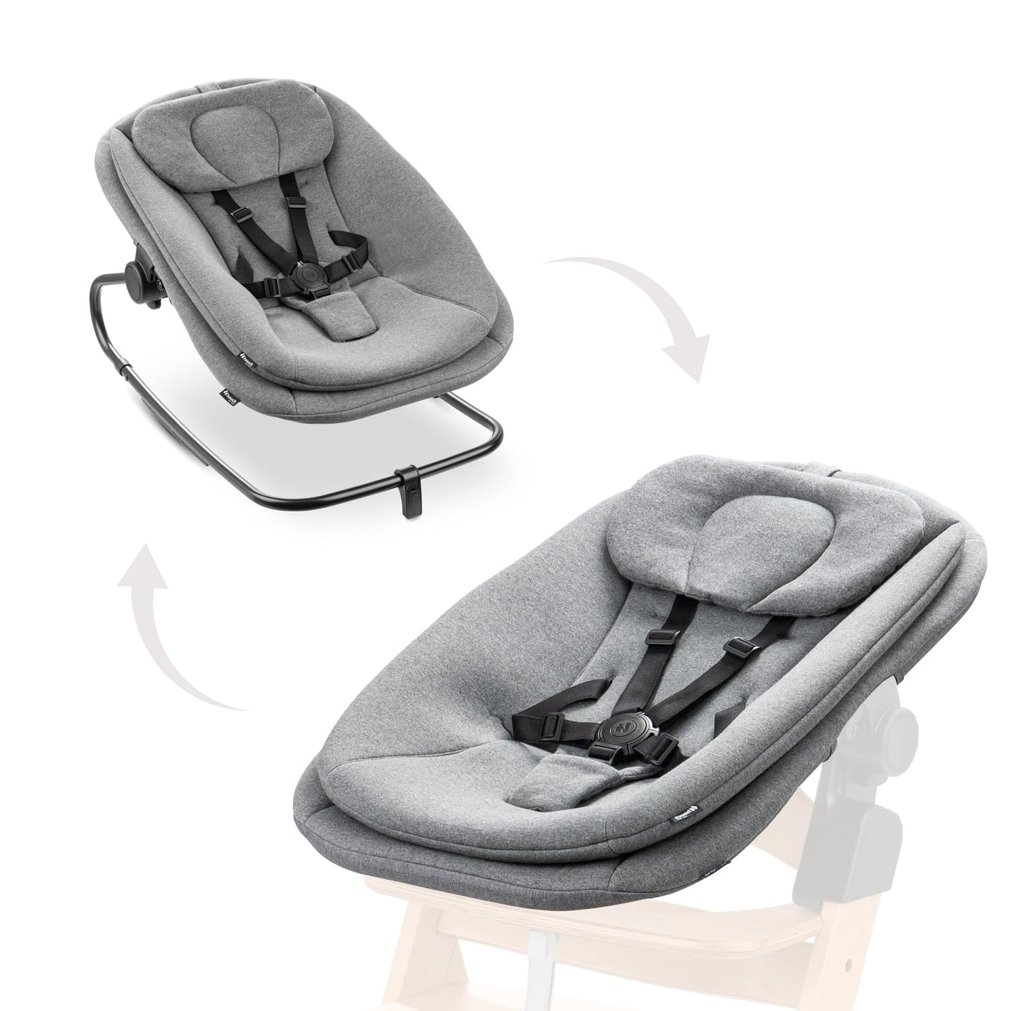 hauck Highchair Bouncer Eco beebikiik Hauck Alpha+ ning Beta+ söögitoolile