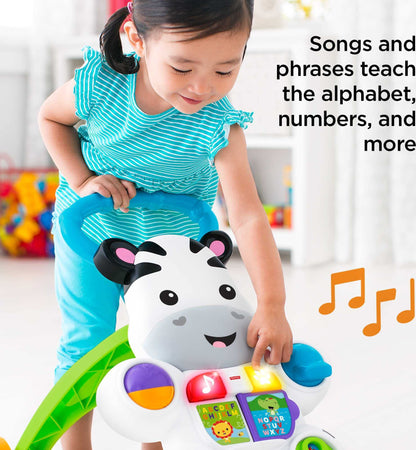Fisher-Price Zebra kõndimistugi – muusika ja tuledega alates 6. elukuust, sebra