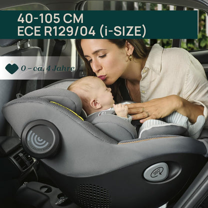Chicco Seat105 i-Size turvatool, hall, 40-105 cm, 0-4 a, 360° pööratav