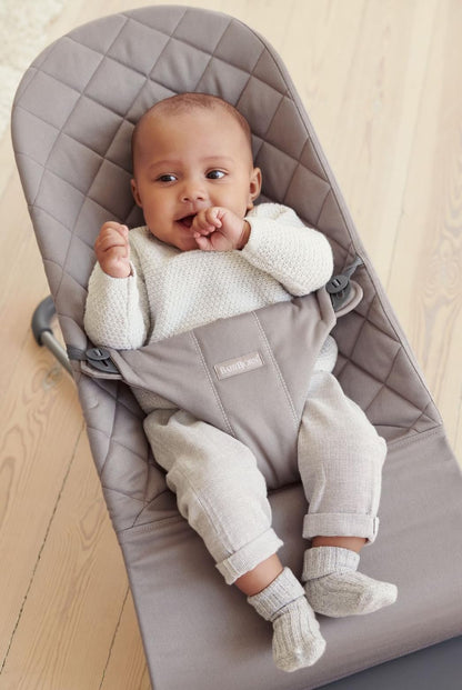 BabyBjörn Bliss lamamistool, Woven kangas, Sand Grey