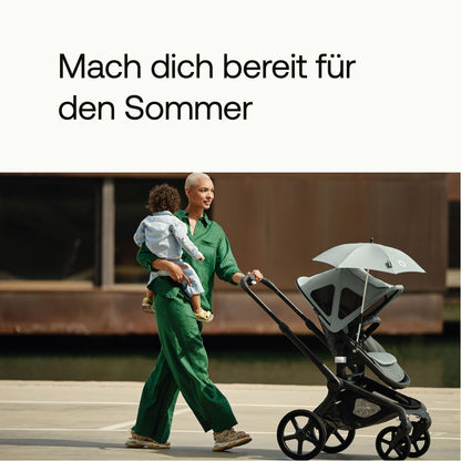 Bugaboo Fox/Cameleon3/Lynx Breezy suvine kaarvarju kangas, Misty Grey