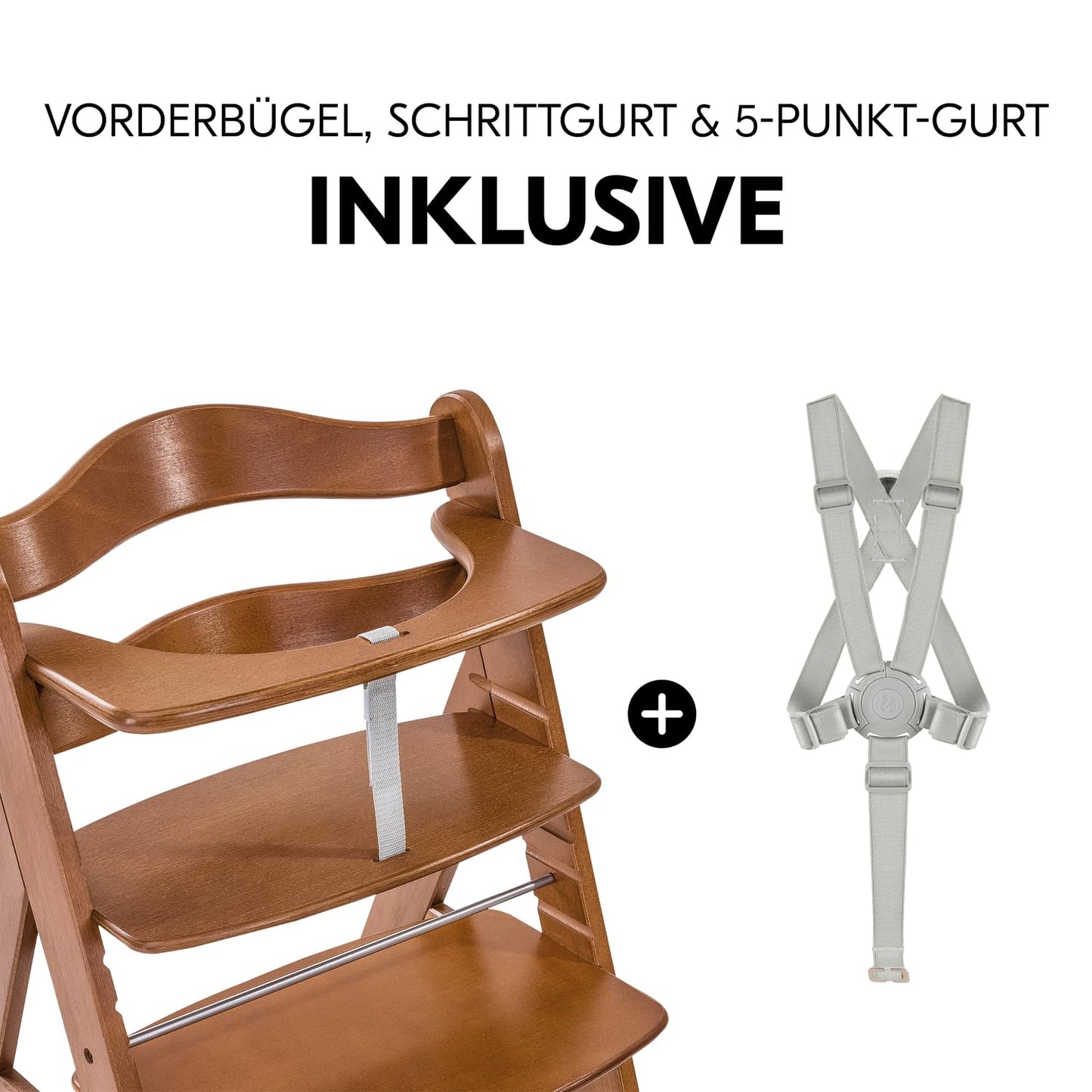 Hauck Alpha+ puidust söögitool (kuni 90 kg)
