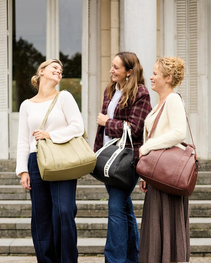 Childhome Mommy Club Signature beebitarvete kott 22L, punakaspruun