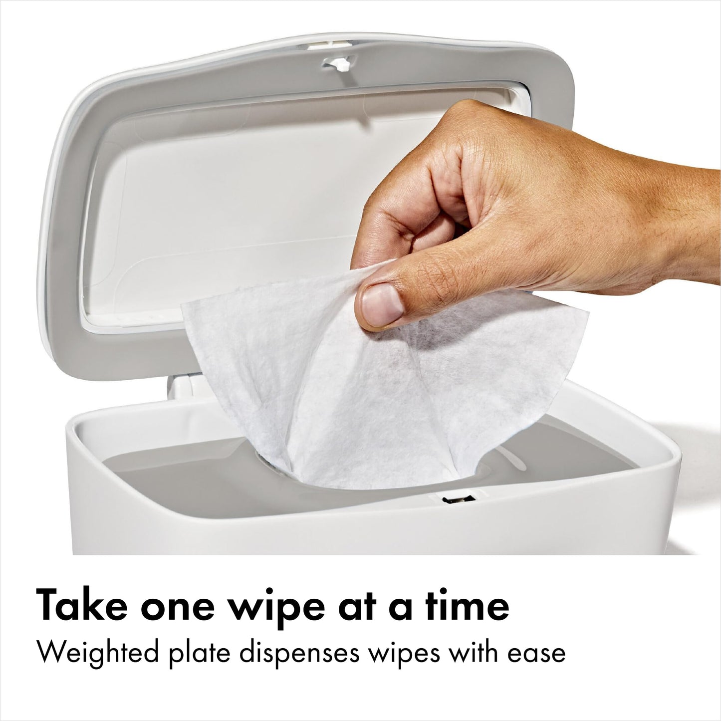OXO Tot Perfect Pull niiskete salvrättide dosaator, hall