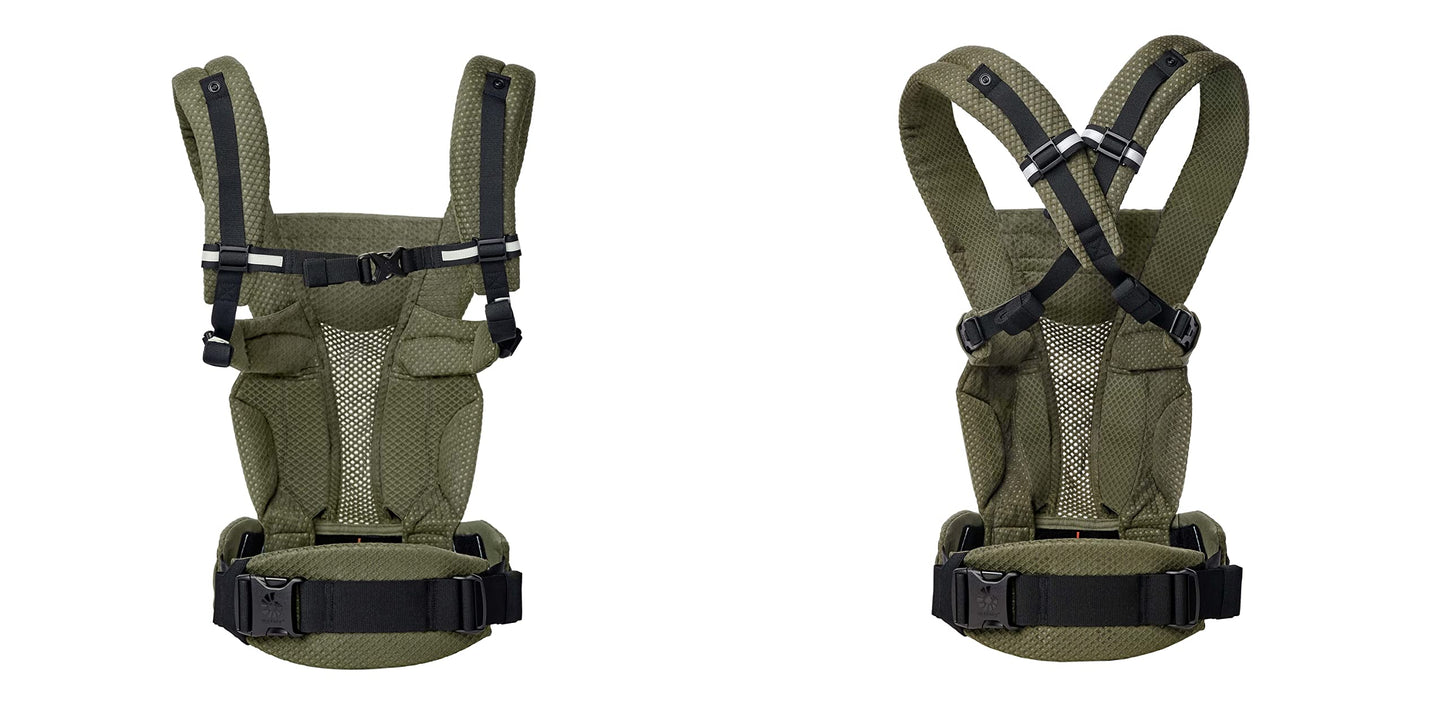 Ergobaby Omni Breeze kandekott alates sünnist, Olive Green