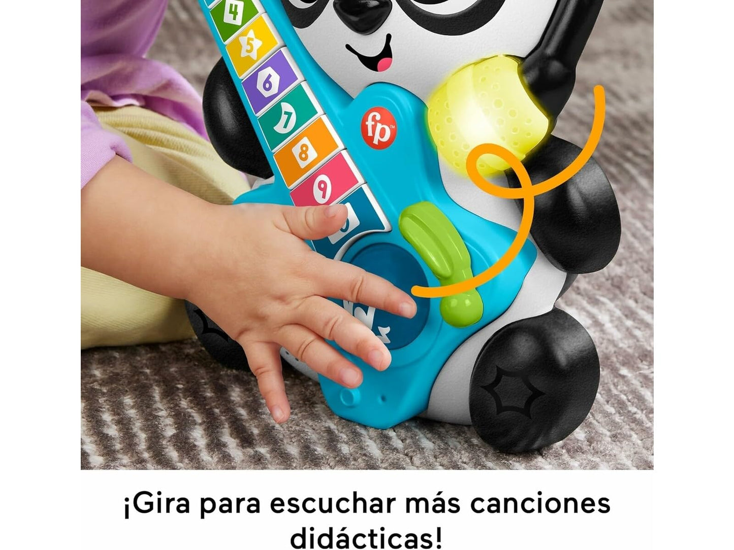Fisher-Price Link Squad Jam & Count Panda muusikaline õppemänguasi HYK93, alates 9 kuust