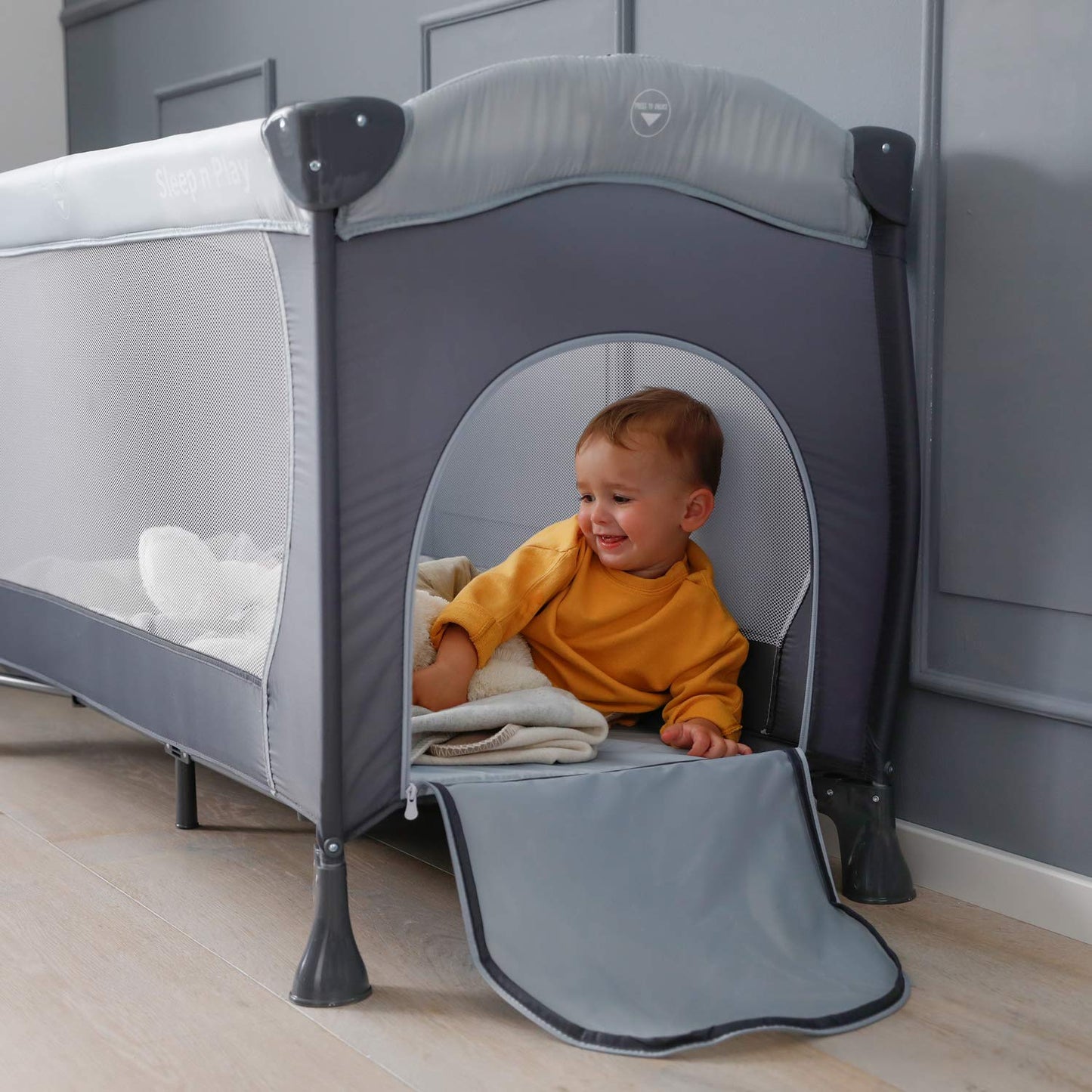 hauck reisivoodi Sleep N Play Center Stone, alates sünnist kuni 15 kg