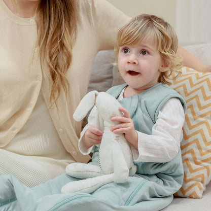 Mosebears beebi magamiskott 2.5 TOG, bambuskiud, Calm Sage, L (18–36 kuud)