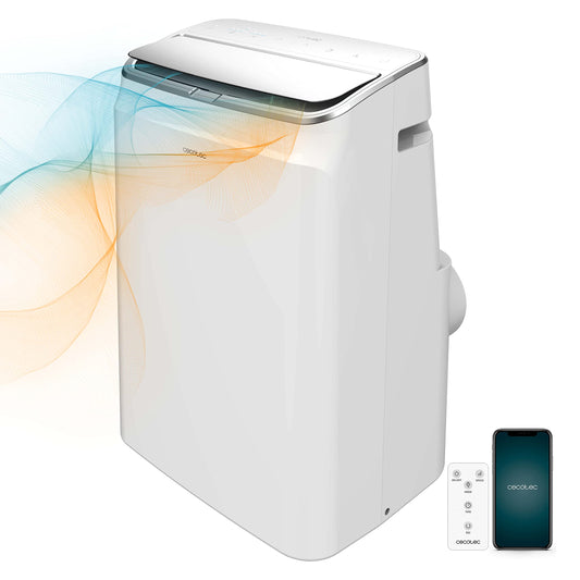 Cecotec kaasaskantav kliimaseade Forceclima 12800, 12000 BTU, Wi-Fi, valge