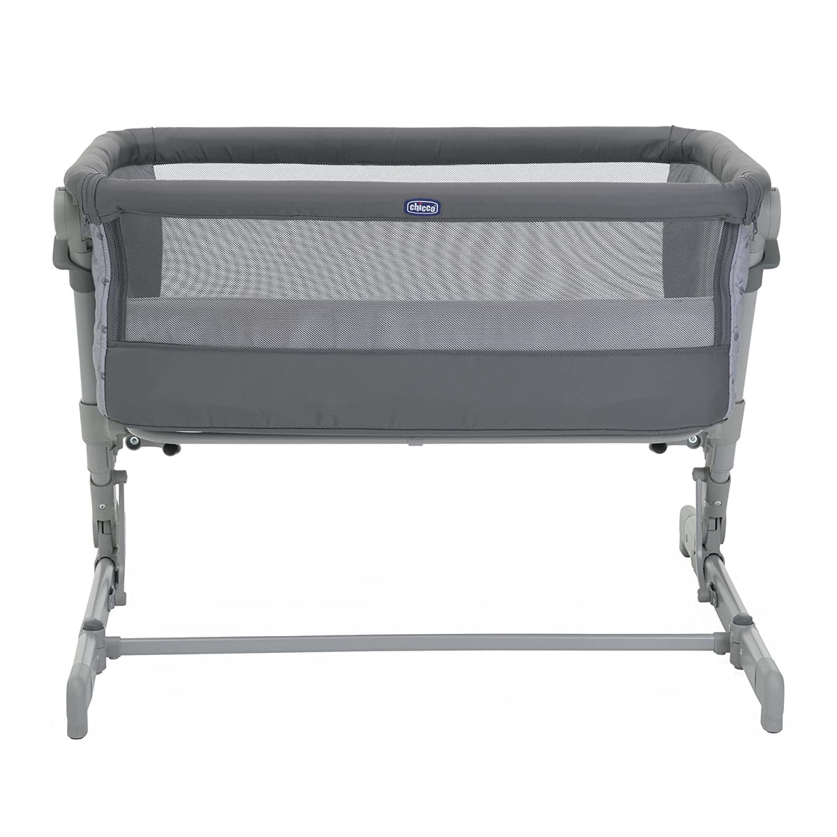 Chicco Next2Me Go -sivusänky vastasyntyneille, tummanharmaa (Dark Grey), 0–6 kuukautta