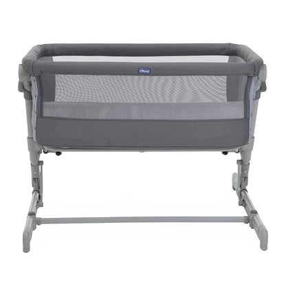 Chicco Next2Me Go -sivusänky vastasyntyneille, tummanharmaa (Dark Grey), 0–6 kuukautta