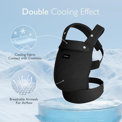 Momcozy Air Mesh beebikandekott, ergonoomiline ja hingav, 3–24 kuud