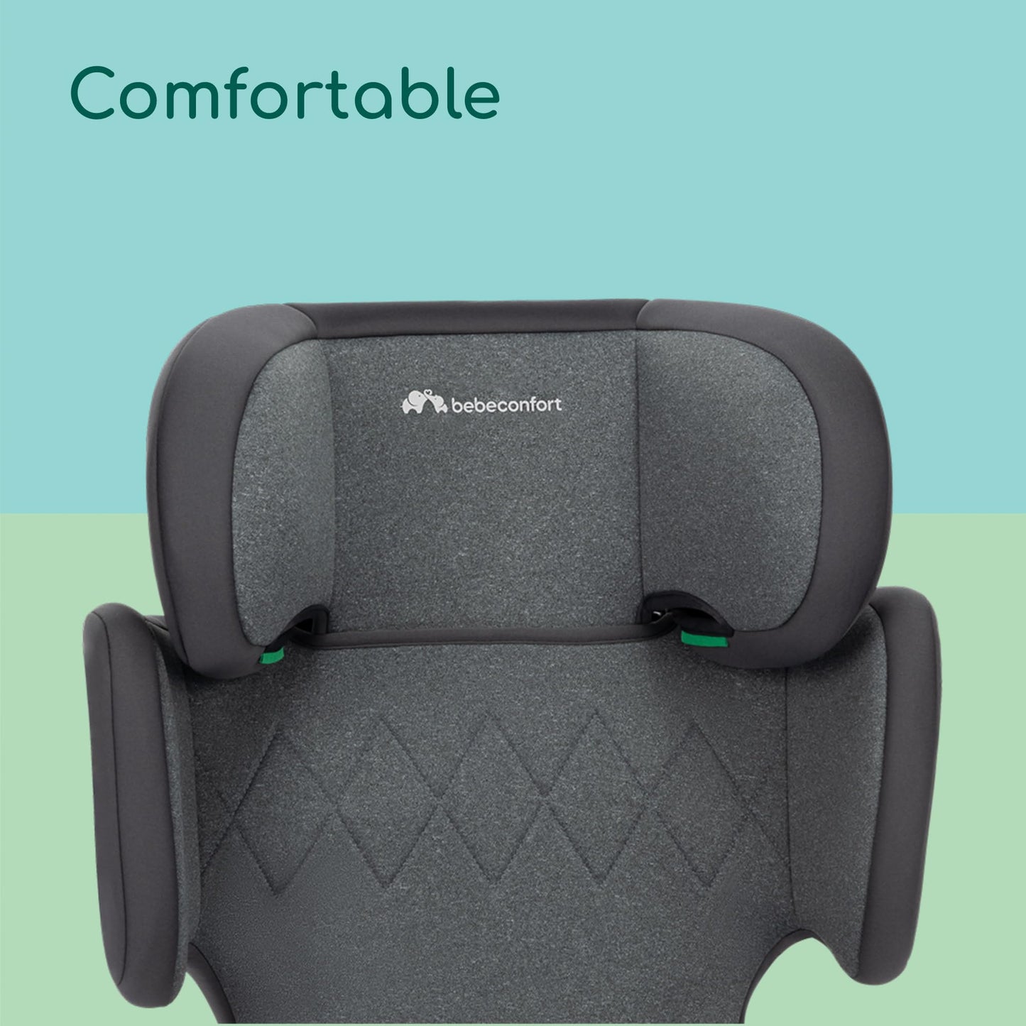 Bebeconfort Road Safe i-Size turvatool (booster), 100–150 cm, Tinted Graphite