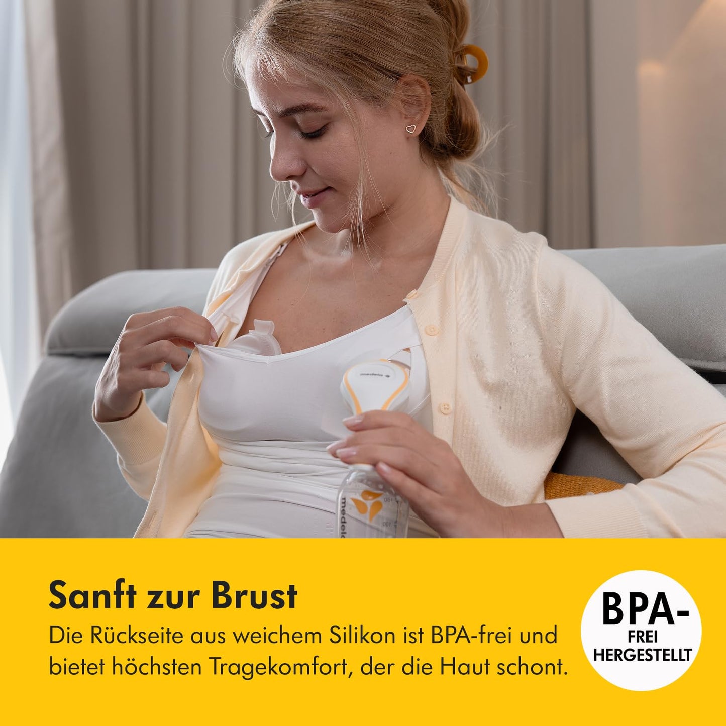 Medela InBra rinnapiima kogumiskestad, 30 ml, läbipaistev
