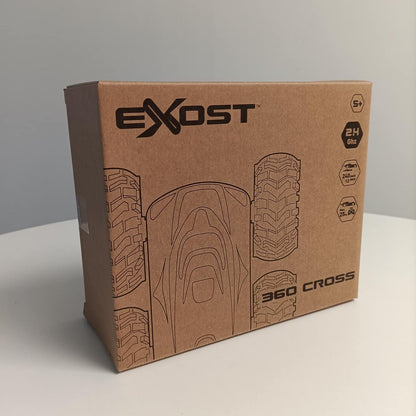 Silverlit Exost 360 Cross roosa kaugjuhitav trikiauto, kahepoolselt sõitev ja 360° pöördega (54727)