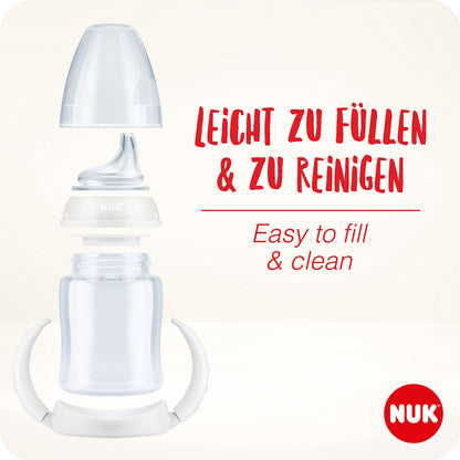 NUK Disney First Choice joogitops sangadega, 150 ml, 6–18 kuud, roosa